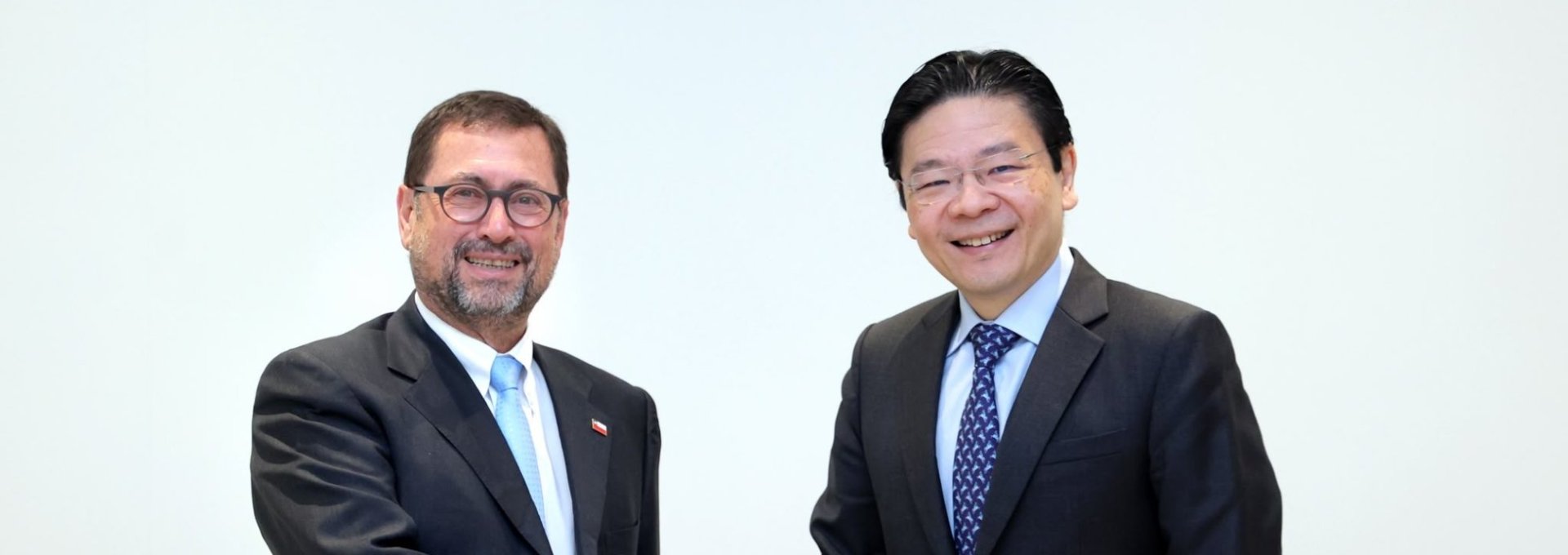Canciller Pérez Mackenna se reúne con Lawrence Wong, primer ministro de Singapur
