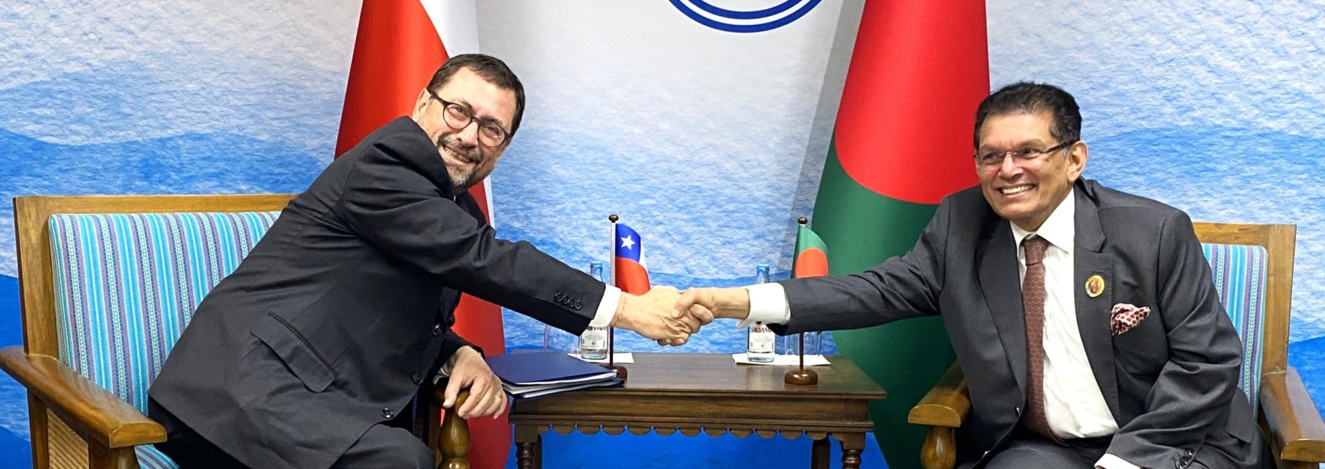 Chile y Bangladesh acuerdan iniciar negociaciones para alcanzar un Tratado de Libre Comercio
