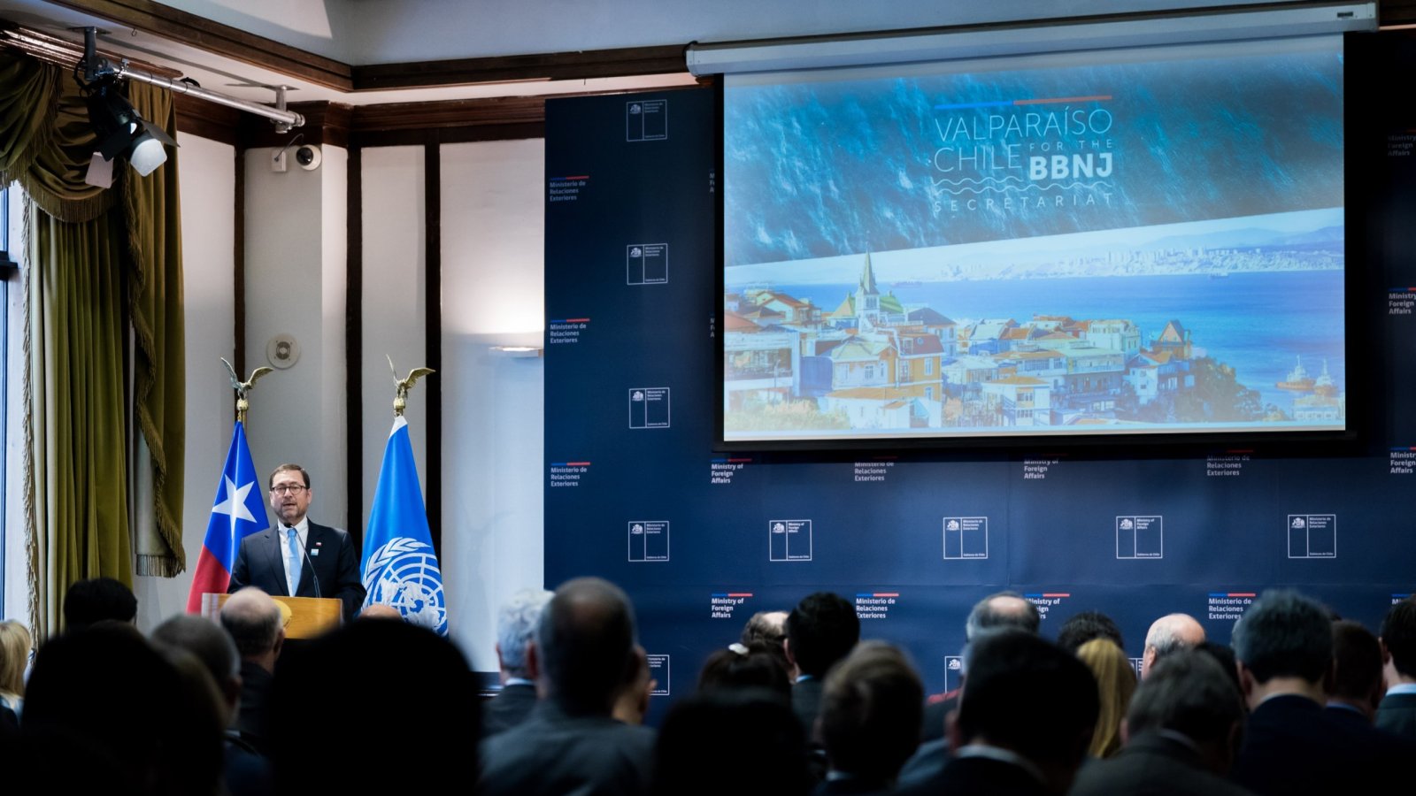Canciller Pérez Mackenna expone ejes principales de la candidatura de Valparaíso a ser sede de la Secretaría del Acuerdo BBNJ: “Chile es un puente confiable entre diversas regiones y visiones del mundo”