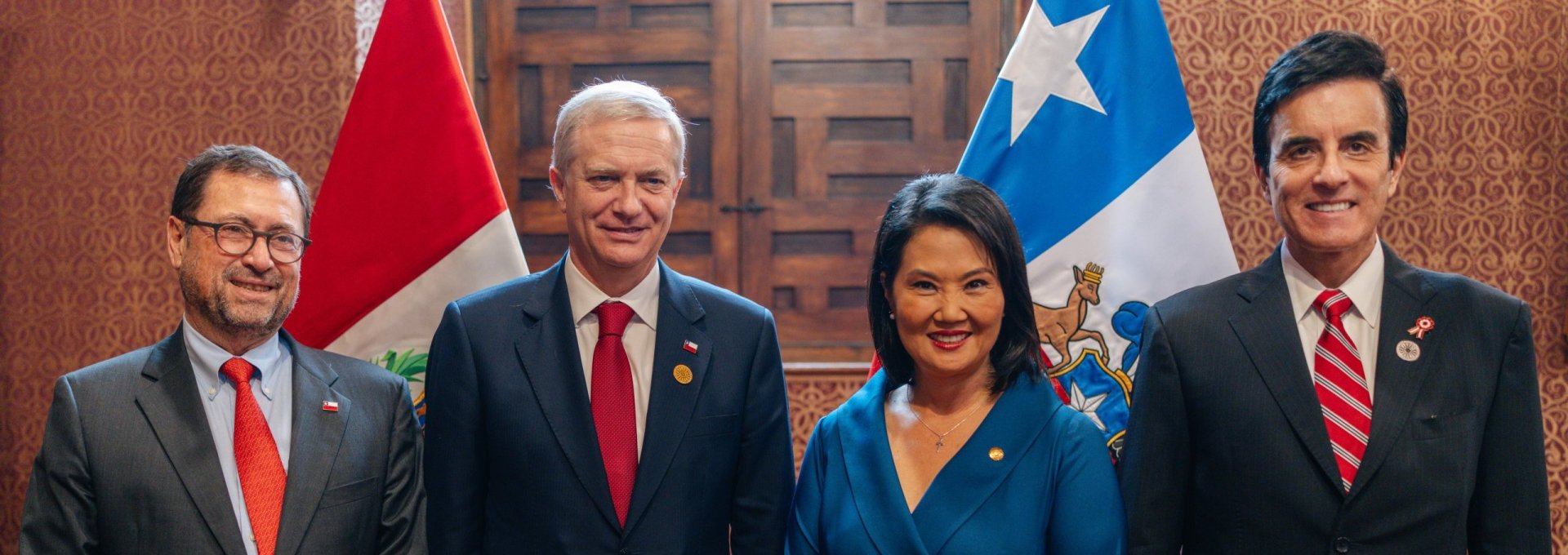 Canciller acompaña al presidente José Antonio Kast en ceremonia de cambio de mando en Perú