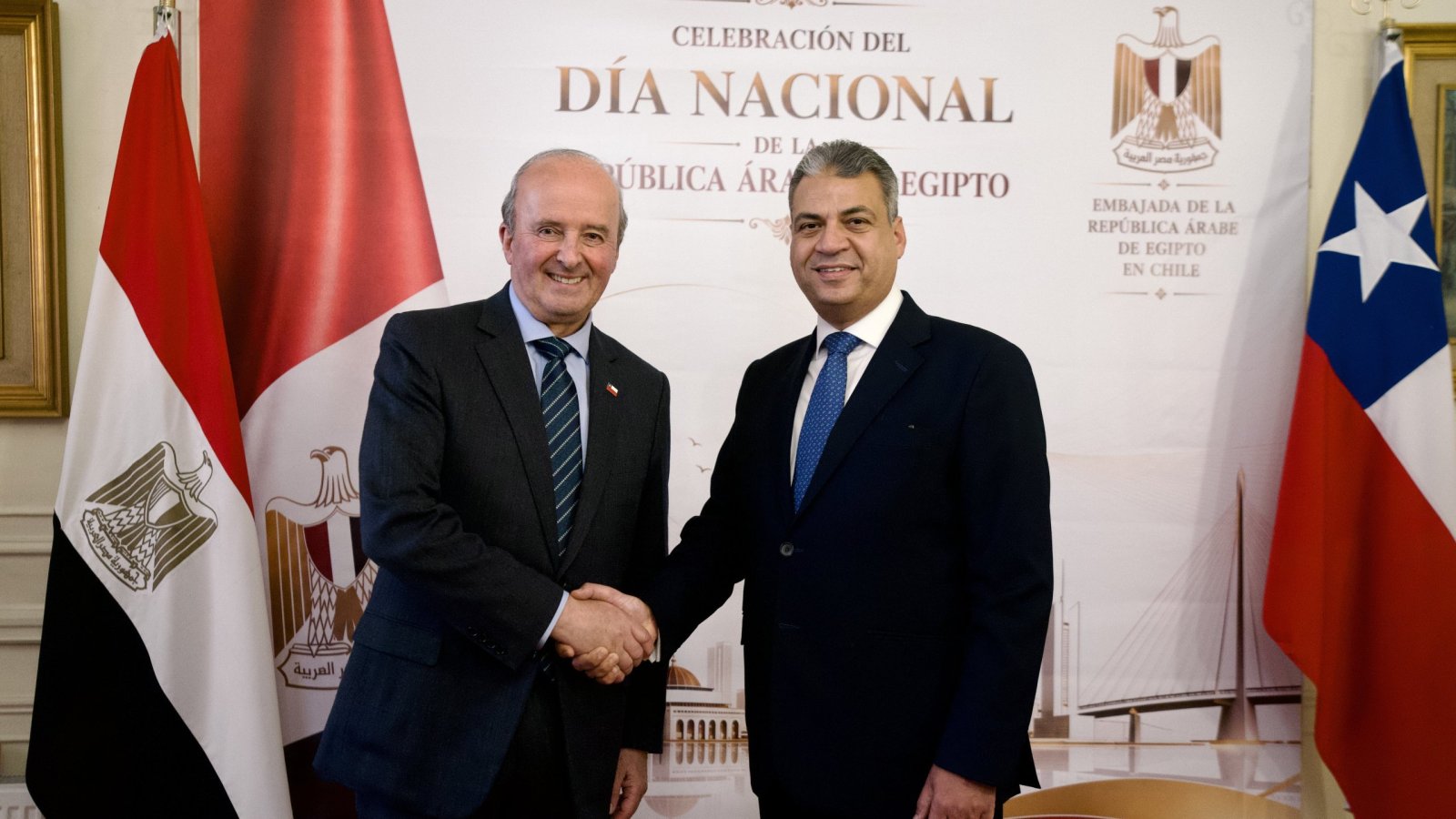 Subsecretario participa en el Día Nacional de Egipto y destaca la relación bilateral
