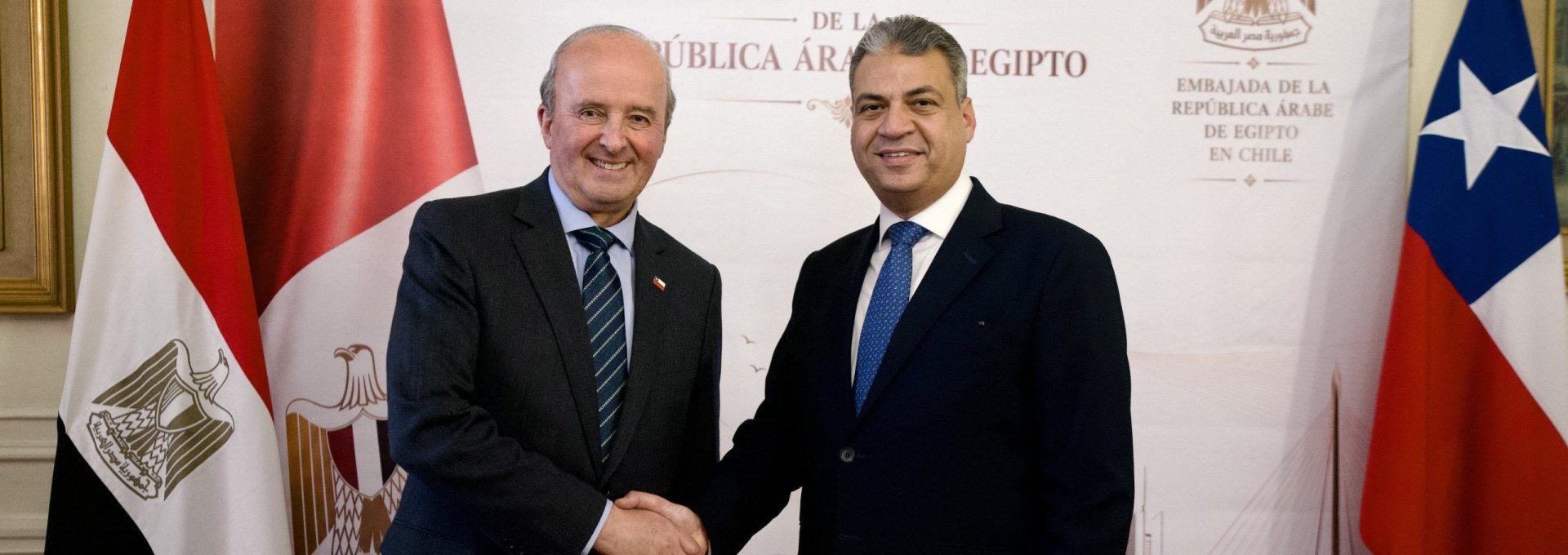 Subsecretario participa en el Día Nacional de Egipto y destaca la relación bilateral