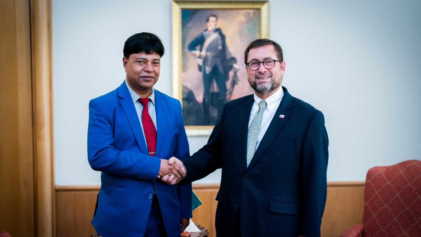 Canciller se reúne con embajador de Bangladesh para avanzar en negociaciones hacia un Tratado de Libre Comercio entre ambos países