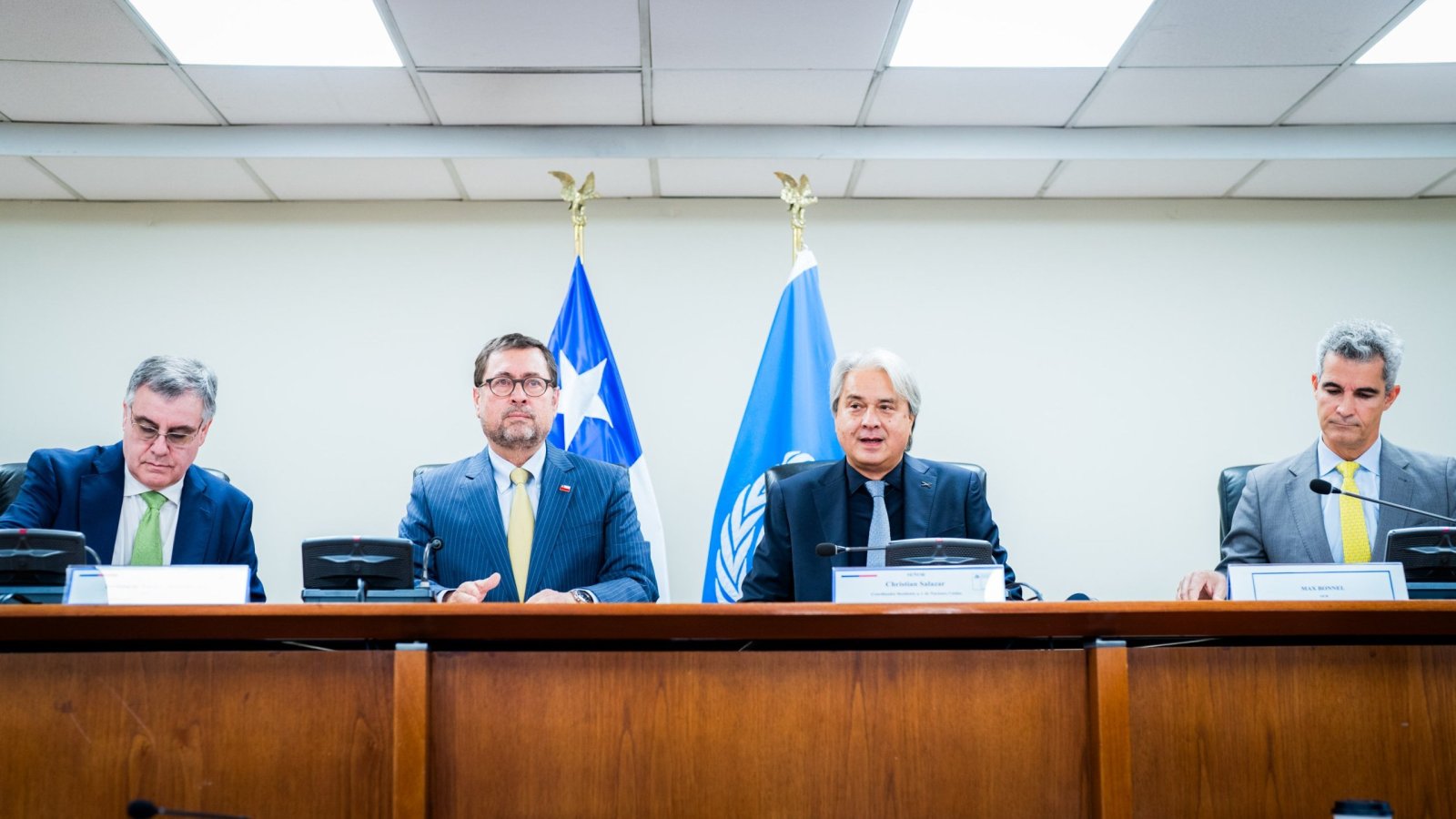 Canciller encabeza primera reunión del Comité Directivo Conjunto del Marco de Cooperación entre el Gobierno y el Sistema de las Naciones Unidas