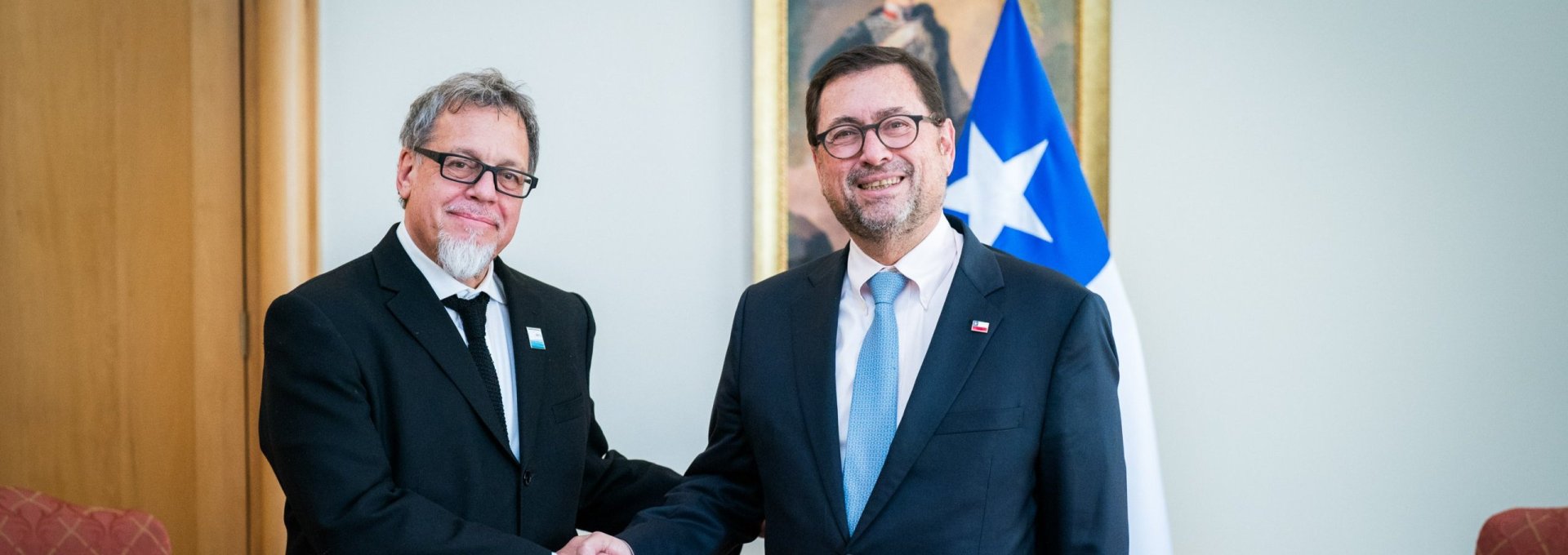 Canciller se reúne con Ricardo Lagos Weber y abordan candidatura de Valparaíso a la secretaría del BBNJ