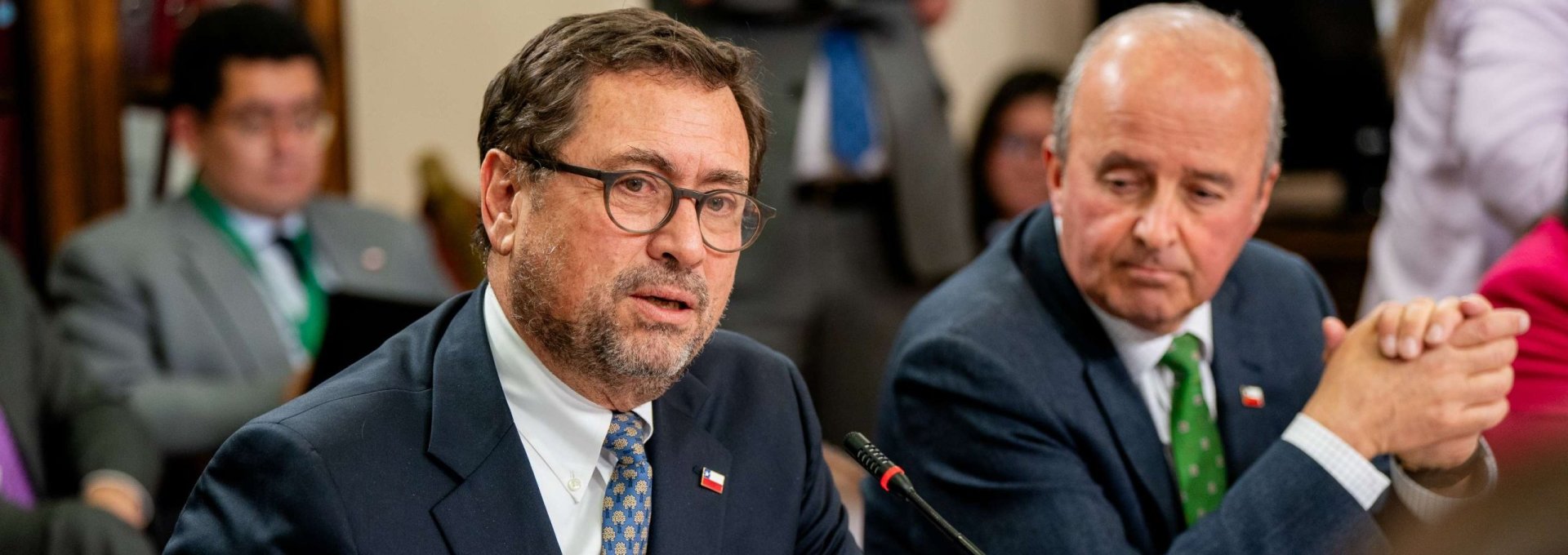 Canciller Pérez Mackenna y subsecretario Torres asisten a comisiones de Relaciones Exteriores del Congreso