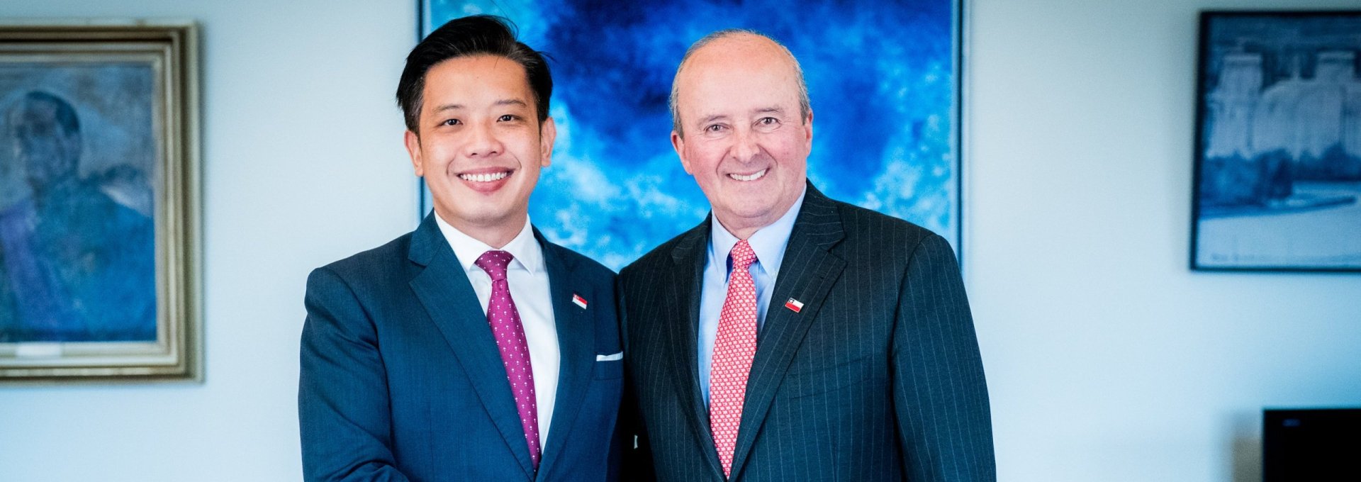Chile y Singapur sostienen Primera Ronda de Consultas Políticas con foco en seguridad, comercio y tecnología e innovación