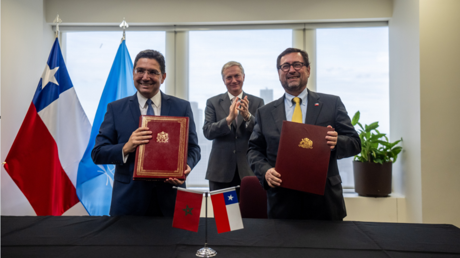 Comunicado conjunto Chile - Marruecos