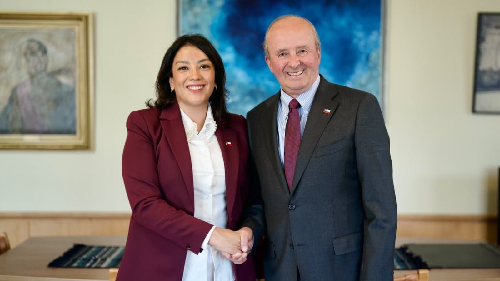 Ministro (s) se reúne con delegada presidencial de Magallanes y la Antártica Chilena