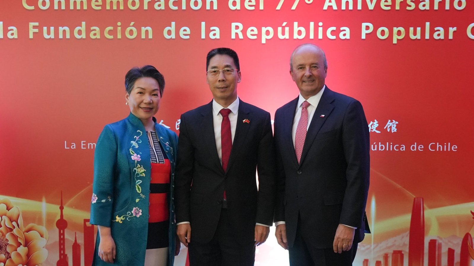 Ministro (s) participa en celebración del Día Nacional de China y destaca 10 años de la Asociación Estratégica Integral entre ambos países