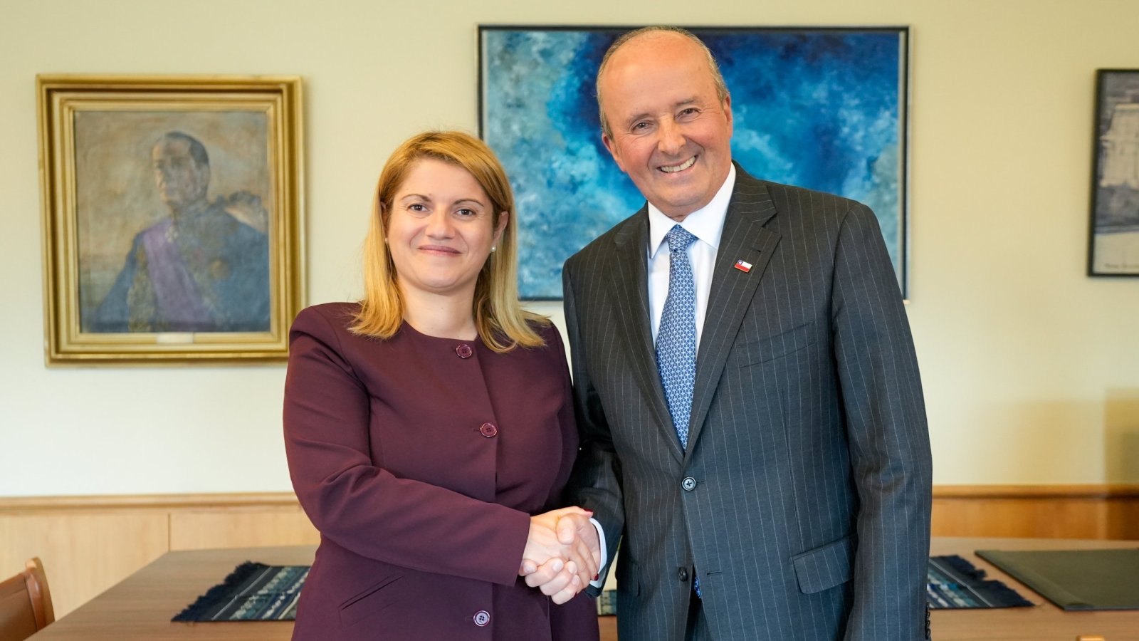 Subsecretario se reúne con su par de Italia y destaca cooperación en seguridad y ciencia y tecnología