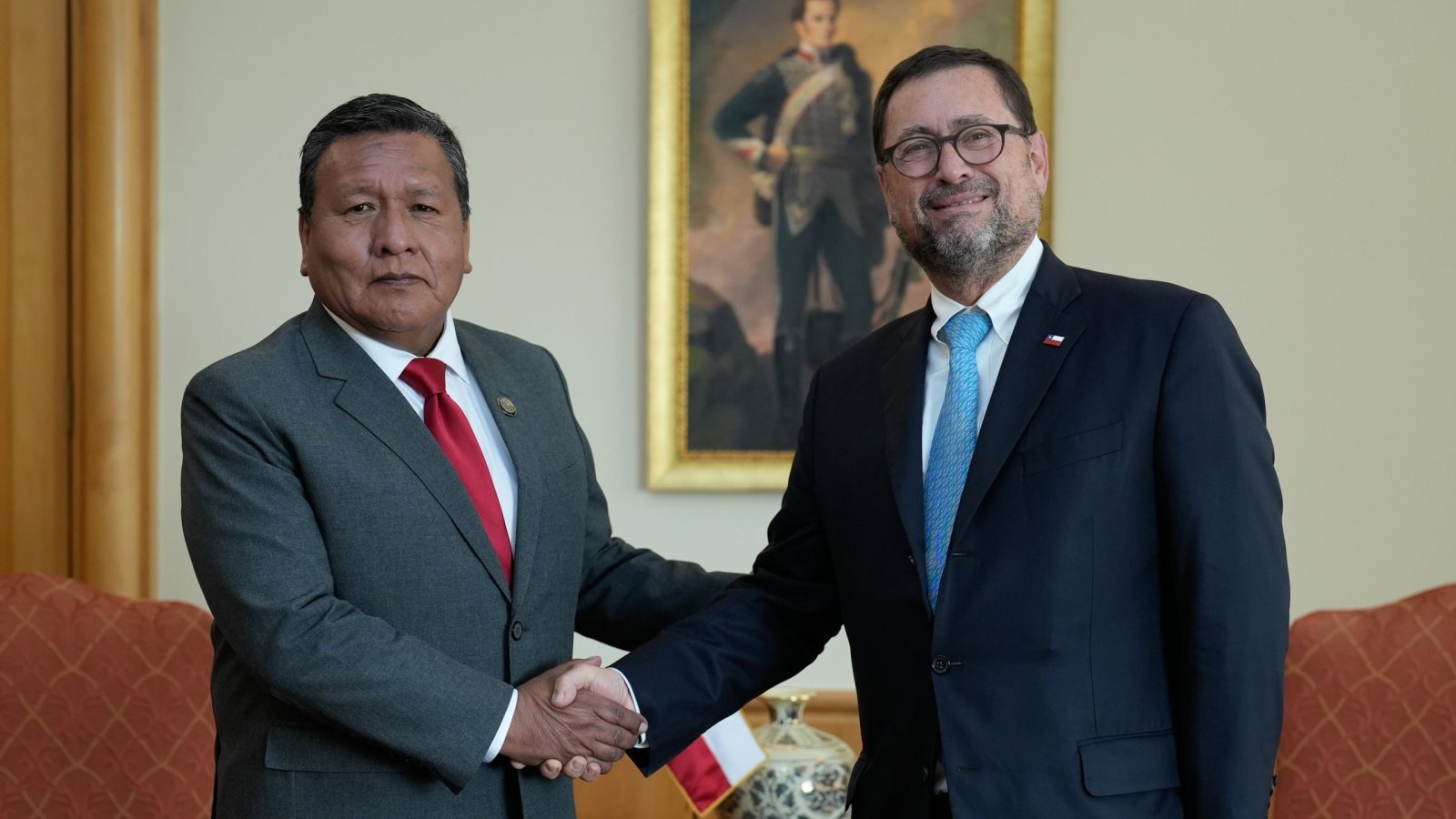 Reunión entre los Cancilleres de Bolivia y Chile