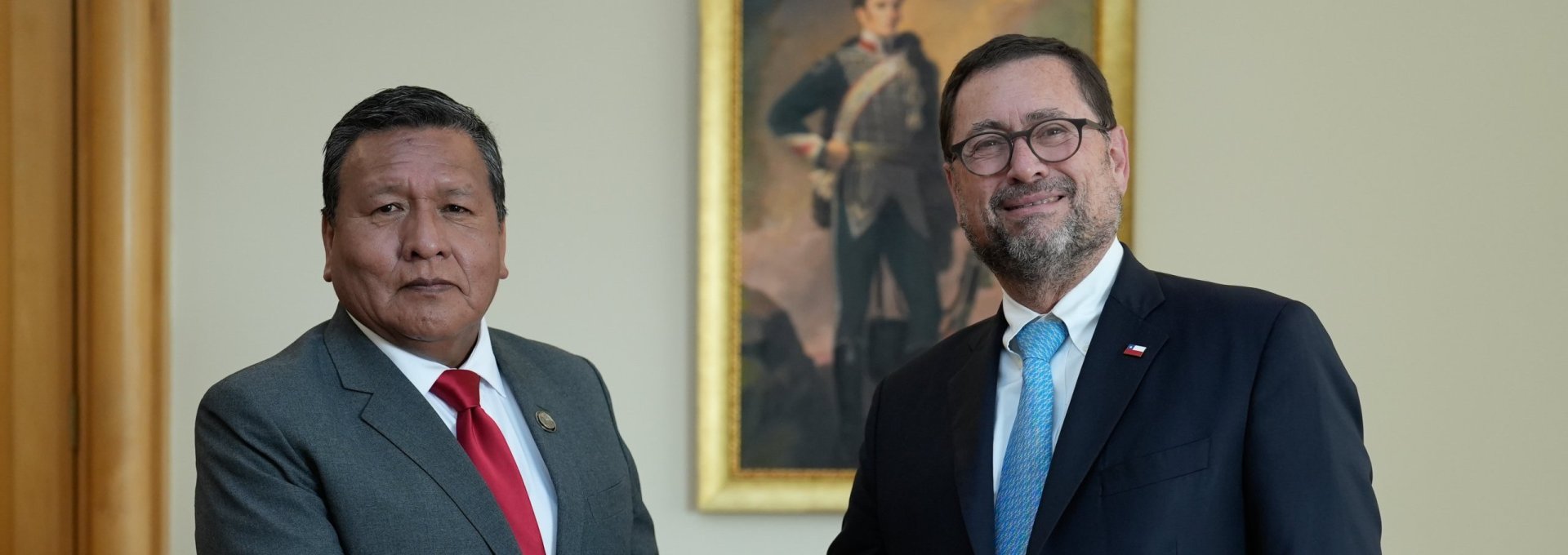 Reunión entre los Cancilleres de Bolivia y Chile
