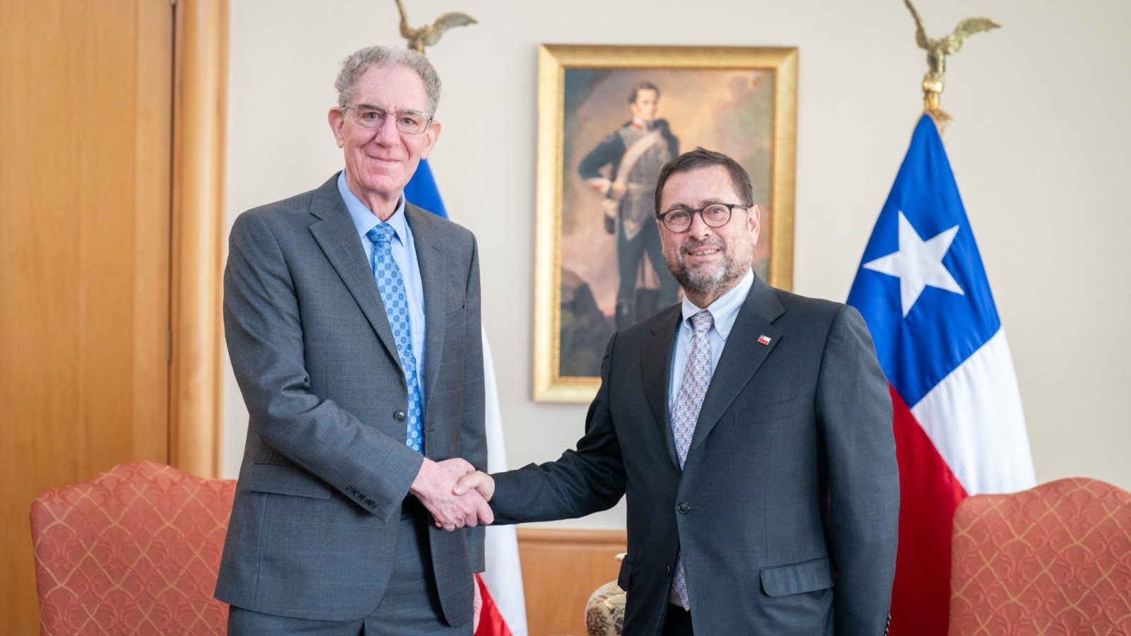 Canciller Pérez Mackenna se reúne con representantes de la Corporación Giant Magellan Telescope Observatory
