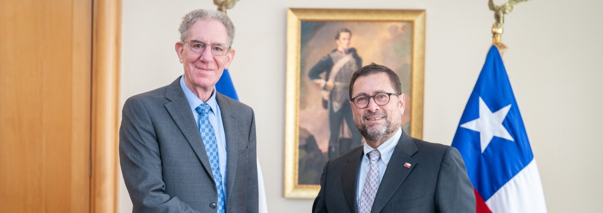 Canciller Pérez Mackenna se reúne con representantes de la Corporación Giant Magellan Telescope Observatory