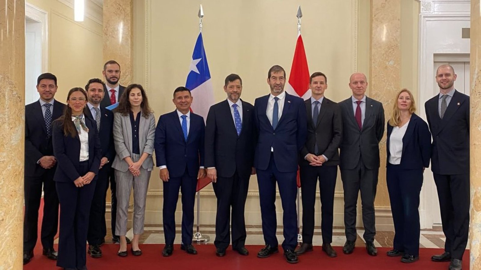 Secretario general de Política Exterior participó de la octava ronda de Consultas Políticas Chile-Suiza