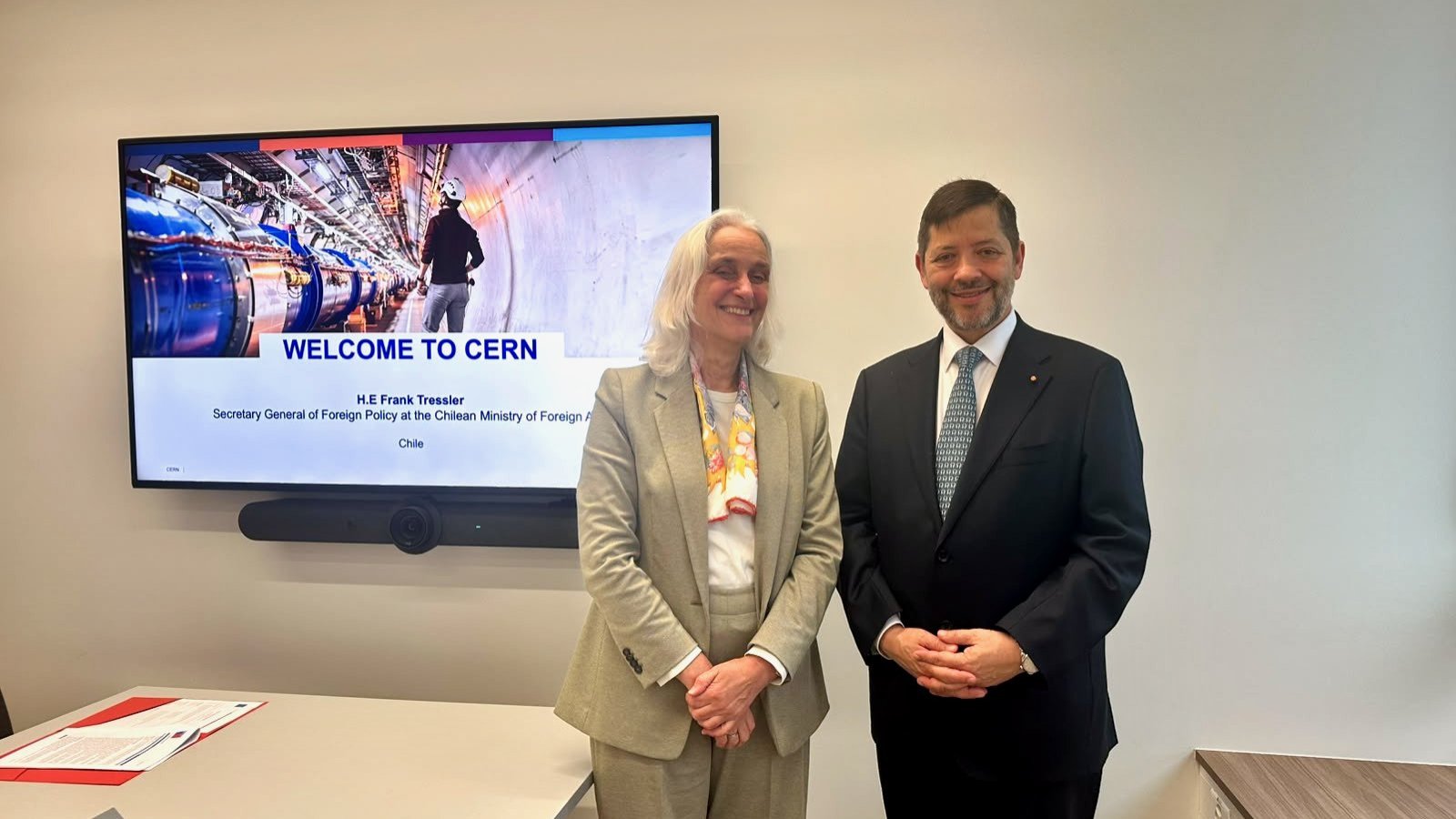 Secretario general de Política Exterior visita Ginebra para impulsar cooperación multilateral en ciencia, salud, riesgos de desastres y asuntos humanitarios