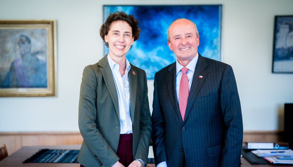 Subsecretario Torres Meets New Danish Ambassador